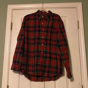 Ralph Lauren polo plaid button down shirt